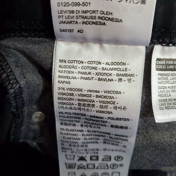 Levi's | Shaping Legging with Pockets and Faux Fly - Picture 10 of 11